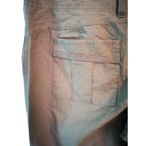 Mountain Hard‎ Wear Zip-Fly light green Capri Pants Women’s Size 12 36X22 - Picture 7 of 9